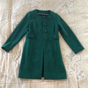 Green coat